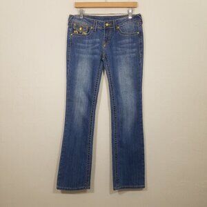 True Religion Joey Jeans Embroidered Pockets Size 30